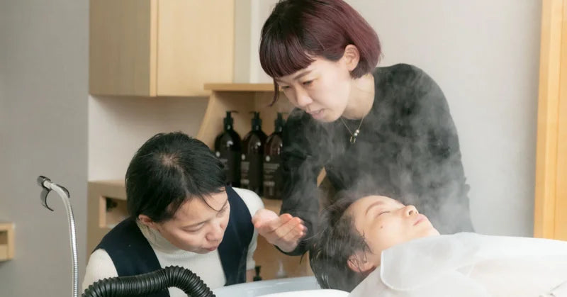 Blog about hair spa by Makiko Organic hair